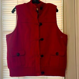 Old Navy Zip Up Fleece Lined Vest Sz XXL